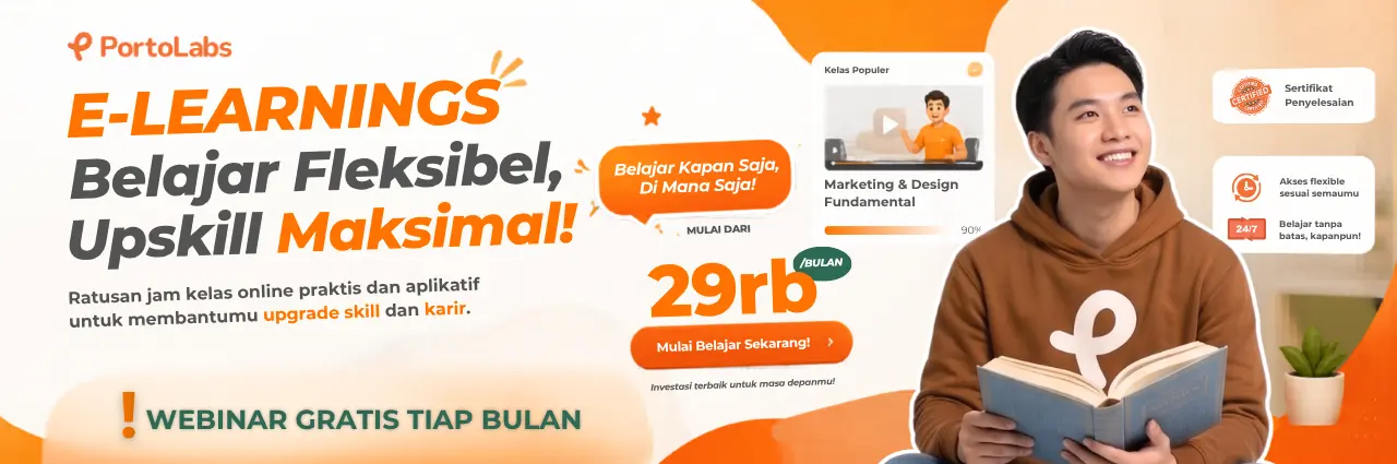 E-Learning: belajar fleksibel, upskill maksimal