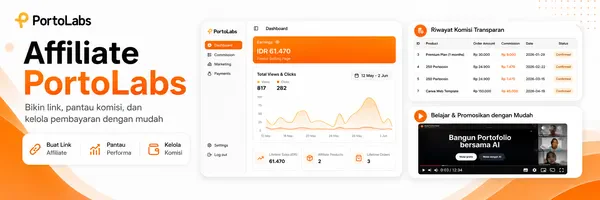 Tambahan income lewat Portolabs Affiliate