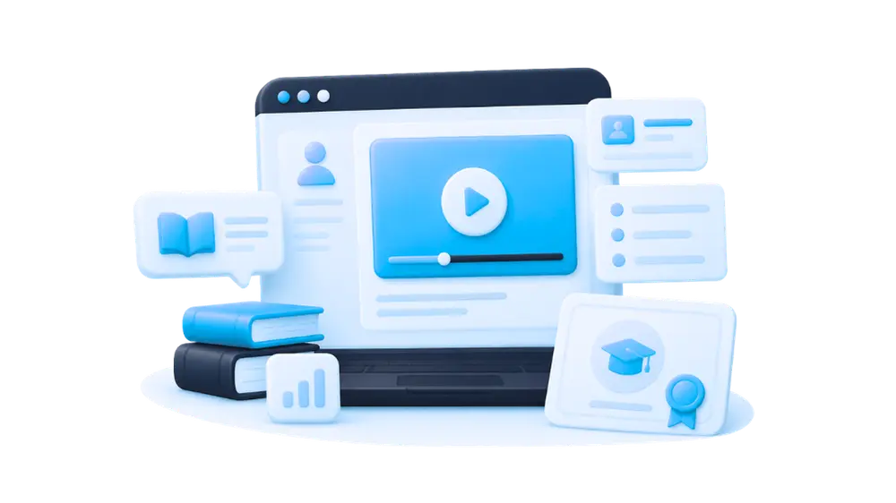 Ilustrasi E-Learning Portolabs